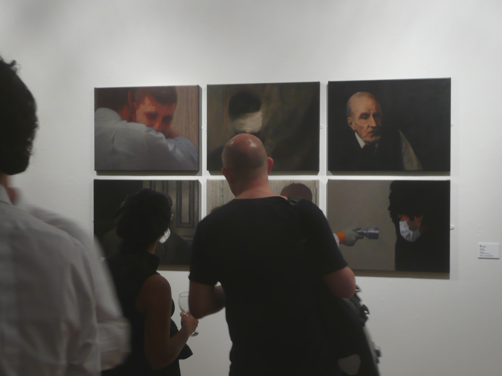 'Collateral' at the Threadneedle Prize Exhibition, Mall Galleries in 2013