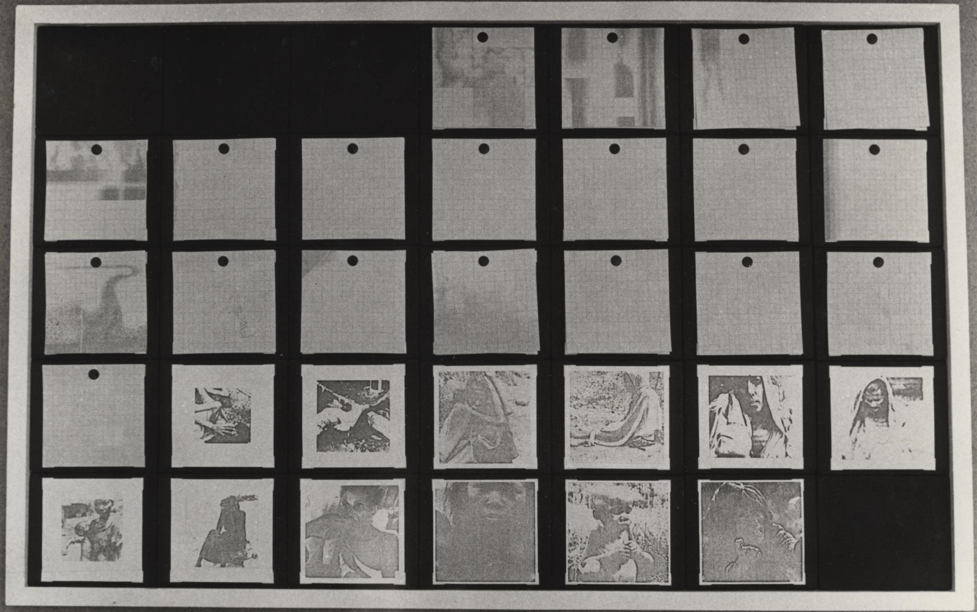 'Index Cards' - Newsboard May 1975 (at 20th May) Hunger, starvation, death,