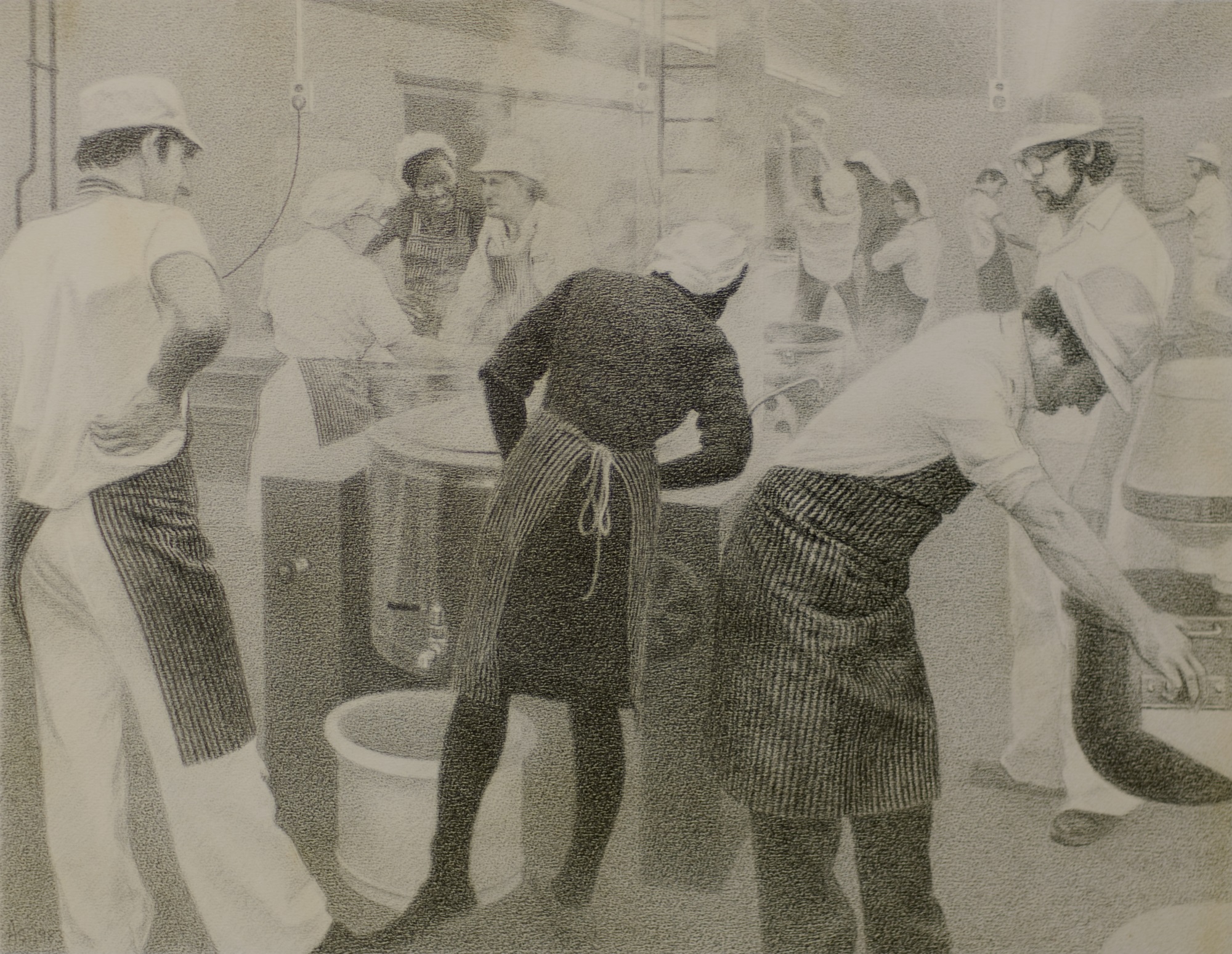The Pastry Mixing Department